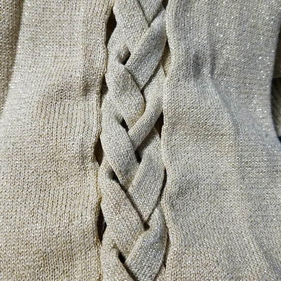 Beautiful Denim 24/7 gold sweater, 1X fits 2X - Picture 6 of 7